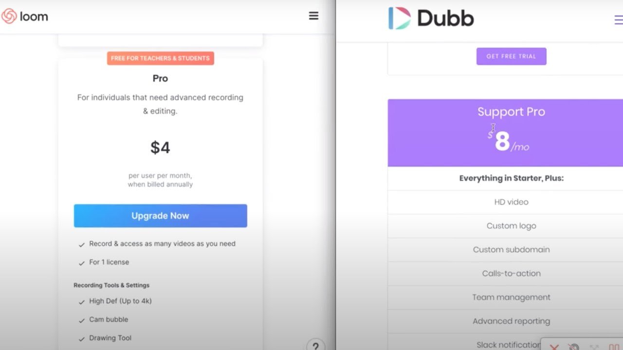 Dubb vs. Loom: The Ultimate Comparison for Superior Video Communication